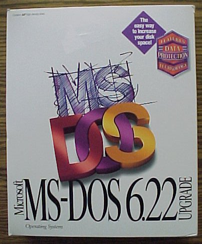Pacchetto MS-DOS 6.22 Upgrade